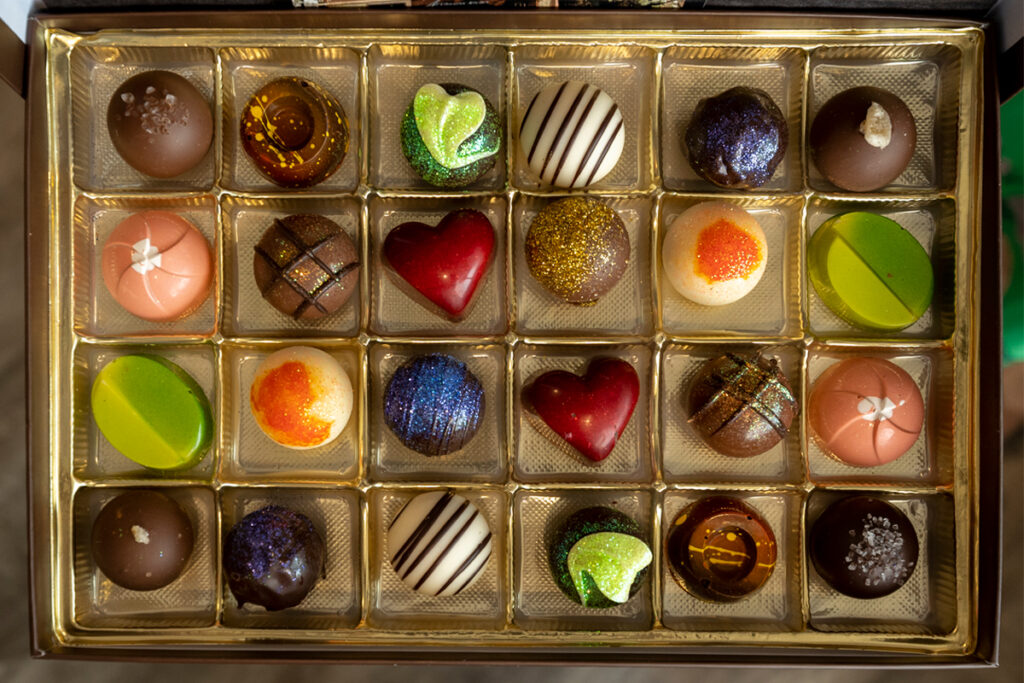 Chocolates from All Chocolate Kitchen