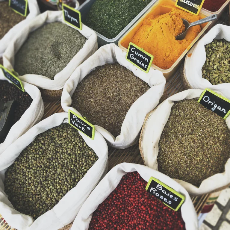 Different types of cumin.