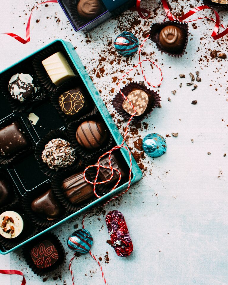 delicious holiday flavors showcased in mouth-watering chocolates