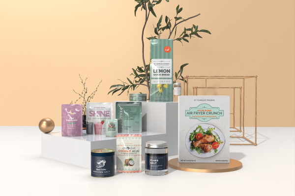 Examples of blends and products within a private label brand